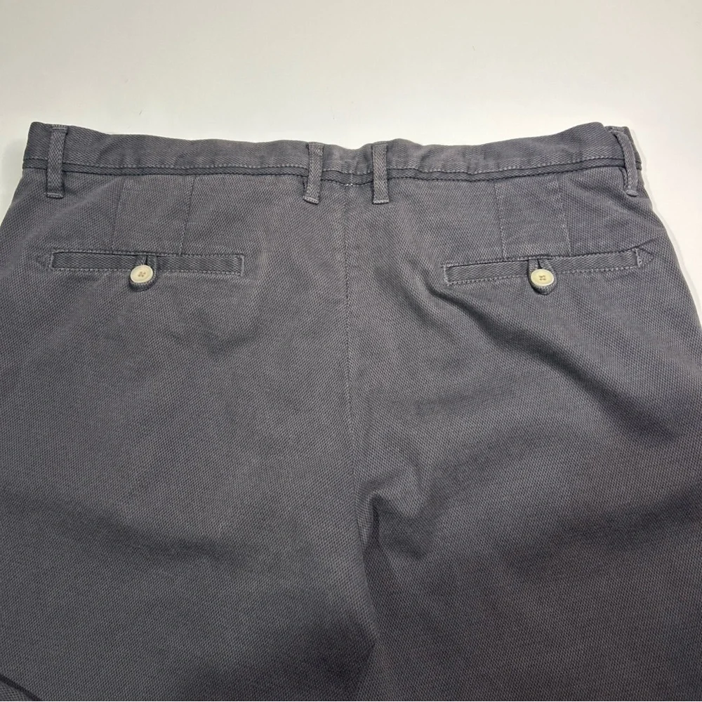 Zara Pants Men’s 34 Grey Business Casual Chinos Straight Leg Flat Front